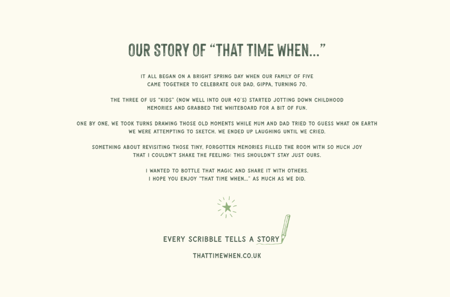 That Time When...